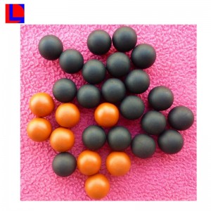 zakázková pevná gumová pevná polyuretanová kulička pu