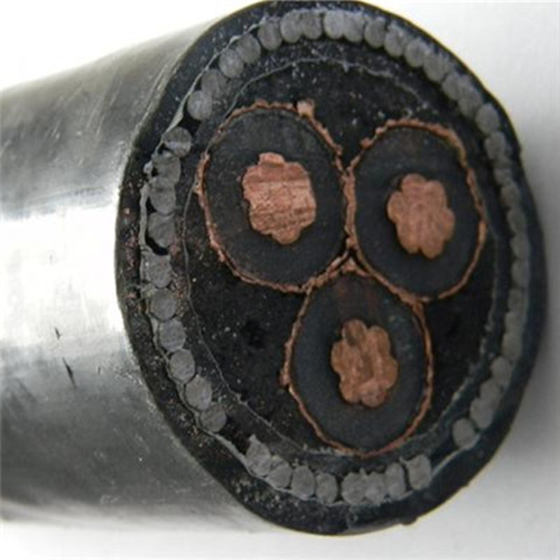 3core 1core 400mm2 měděný obrněný kabel / elektrický napájecí kabel