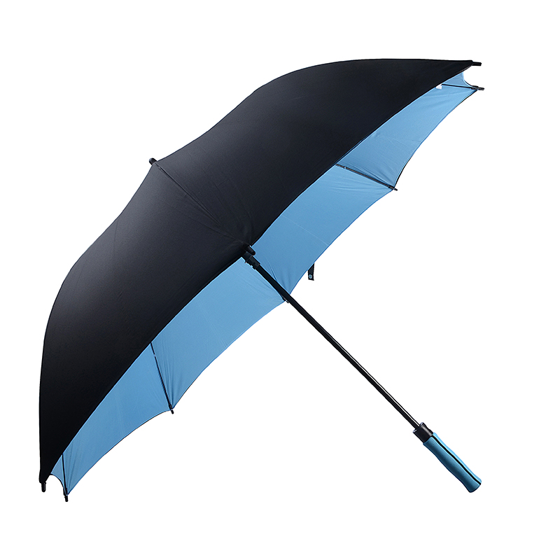 Double Layers Wind Resistentant Stálý déšť Cutomized Logo Printing Golf Umbrella