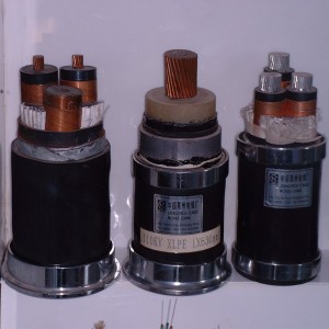 66KV měděný drát stíněný vysokonapěťový kabel pro velký přenosový systém