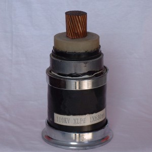 Vodotěsný DC 300mm jednožilový kabel Extra High Voltage Copper Cable 220KV