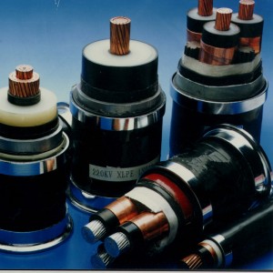 Vodotěsný DC 300mm jednožilový kabel Extra High Voltage Copper Cable 220KV