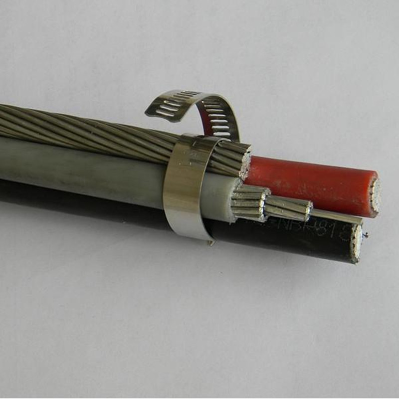 Kabel režijního vedení Triplex 600V, 2AWG 4AWG 2 / 0AWG 4 / 0AWG 350MCM