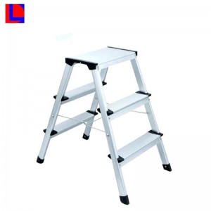 Dobře vyrobené hliníkové skládací schodové žebříkové lešení