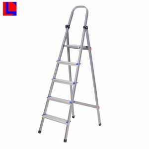 Dobře vyrobené hliníkové skládací schodové žebříkové lešení