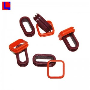 levná cena na zakázku červený silikon / těsnění NBR / EPDM / CR / SBR