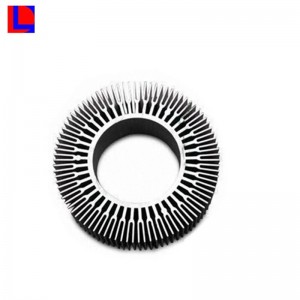 Hliníkové chladicí pouzdro s lehkým vytlačováním z hliníku