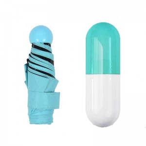 Hot Sale Small Size 5 krát Mini Ladies Capsule Deštník