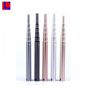 Eloxovaná hliníková teleskopická trubka 6061 6063 hliníkové trubky