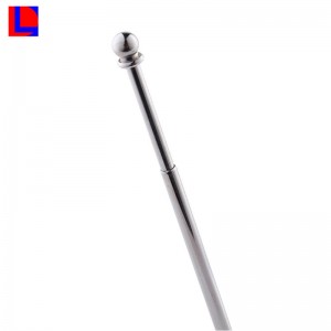 Vysoce kvalitní standardní a vlastní hliníkový sloup pro vlajky