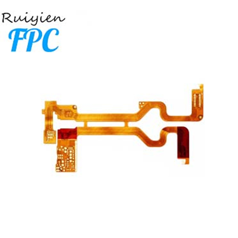 Nízký cena stíněného ohebného kabelu Zdarma vzorek dotykové obrazovky Fpc Výrobci 4 vrstvy FPC PCB 1.0MM Pitch FPC / FFC Flex Board