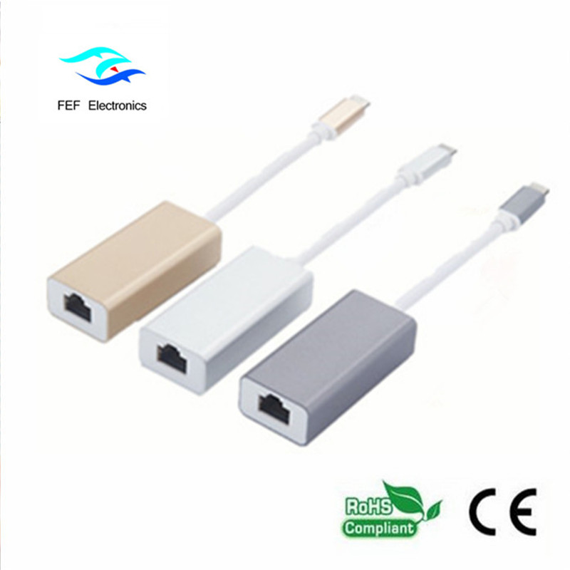 Převodník USB typu C na HDMI Konvertor převodníku kabelu ABS Podpora prostředí 4K 60 Hz Kód: FEF-USBIC-015