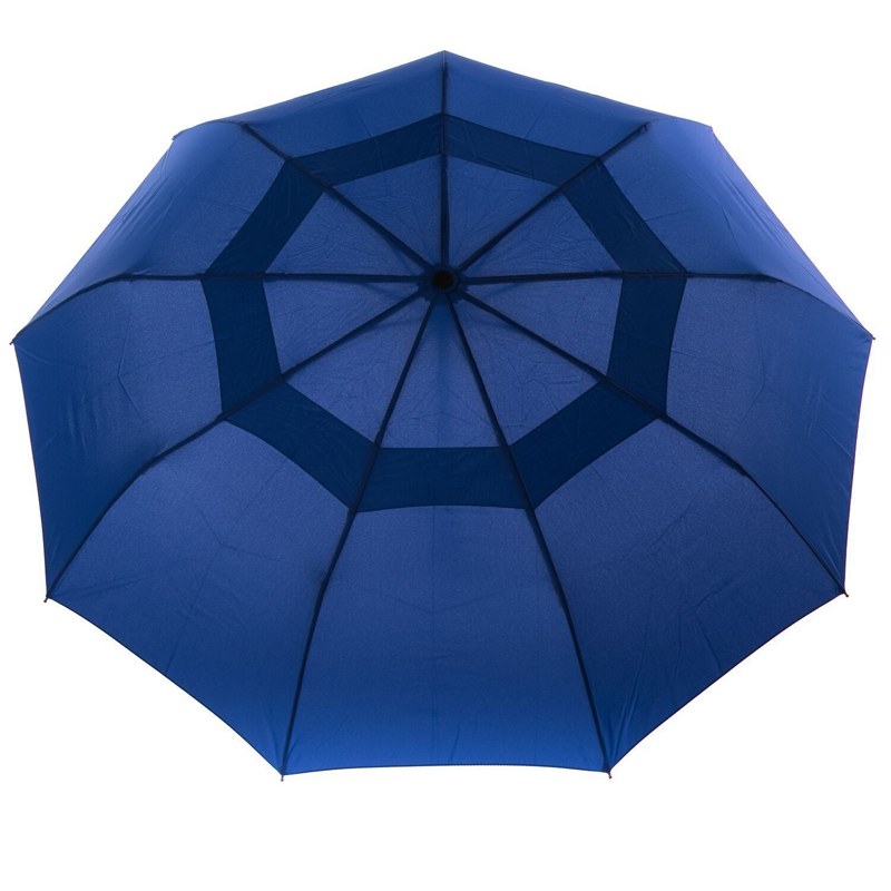 23palcový 2 vrstvový větruvzdorný 3 skládací deštník