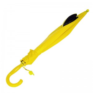 Velkoobchod deštník černá žlutá barva panda auto otevřené zvířecí deštník pro děti