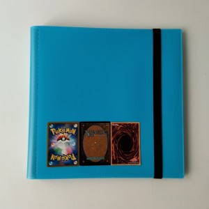 Blue Color 12 Pocket Collectors Portfolio Album Pro Baseball Card