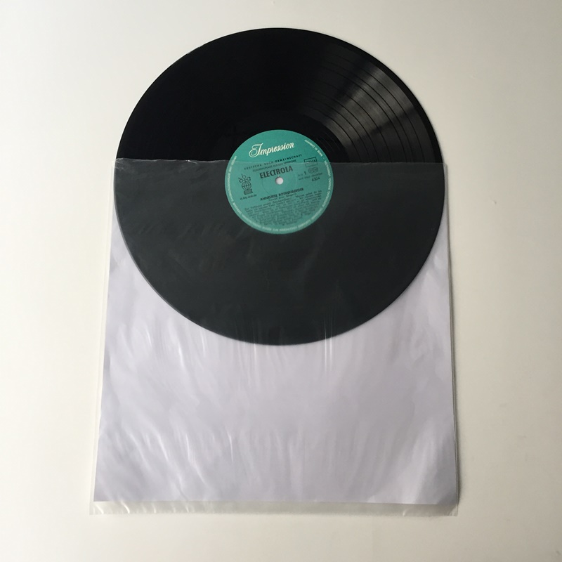 33RPM 3Ply antistatický rýžový papír Vnitřní rukávy vinylového LP stylu LPFI