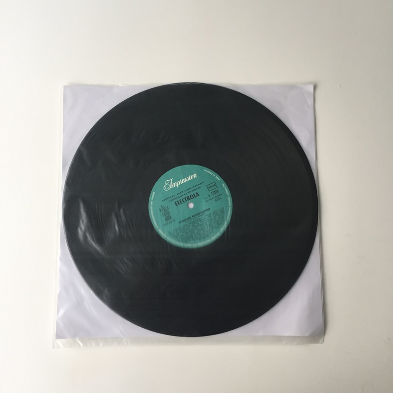 33RPM 3Ply antistatický rýžový papír Vnitřní rukávy vinylového LP stylu LPFI