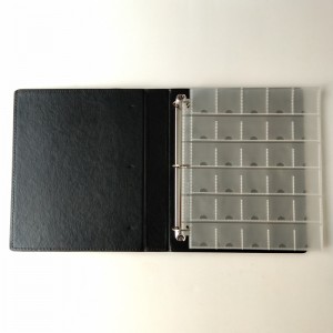 Sběratelé mincí Úložiště portfolií alb pro pamětní mince D-Ring