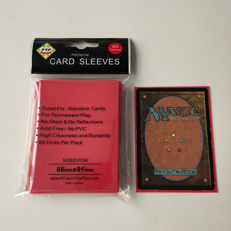 Chrániče herních karet MTG / Pokemon standardní velikosti standardní velikosti 66x91 mm