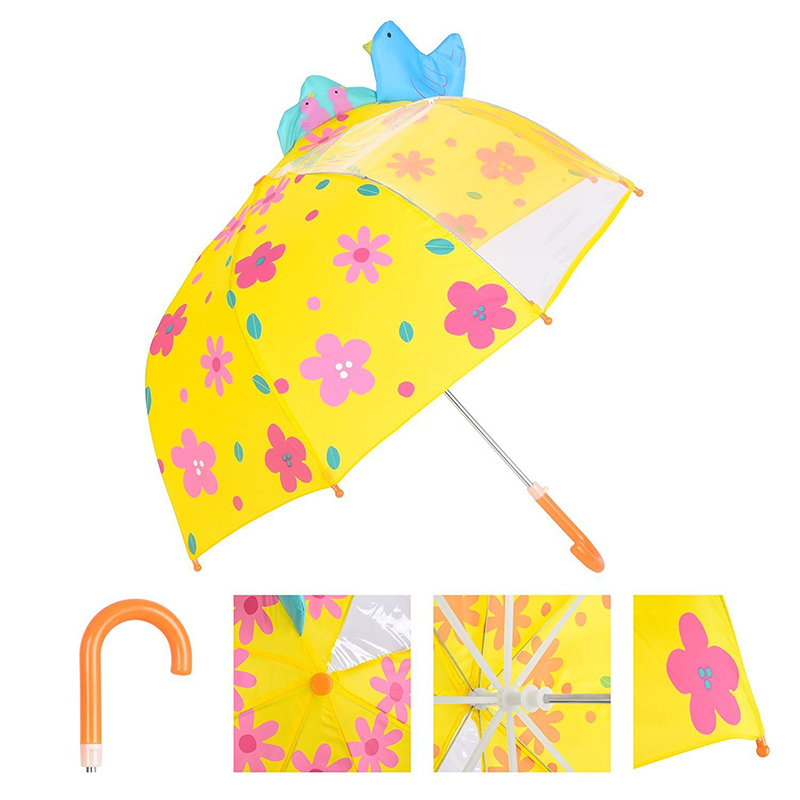 vysoce kvalitní deštník deštník Sklolaminát rám bezpečnostní otevřené děti deštník deštník