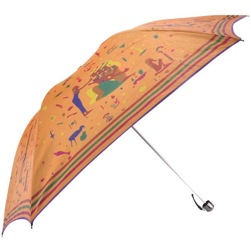 3-násobný deštník se stříbrným potahem Tužkový deštník