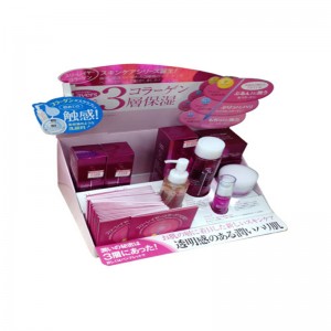 Supermarket Maloobchodní prodejní police, kosmetický kartonový displej Shef