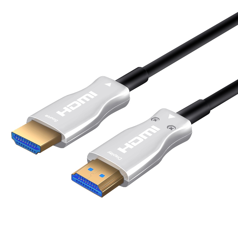 Kabel z optických vláken HDMI, HDMI 2,0 AM až AM, 4K @ 60HZ, 18 Gps, RGB4: 4: 4 3D ARC