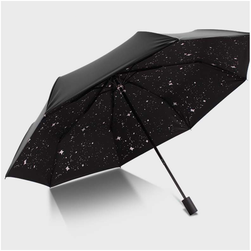 Marketing Printed 3-krát ochranný deštník Uv s přizpůsobeným logem