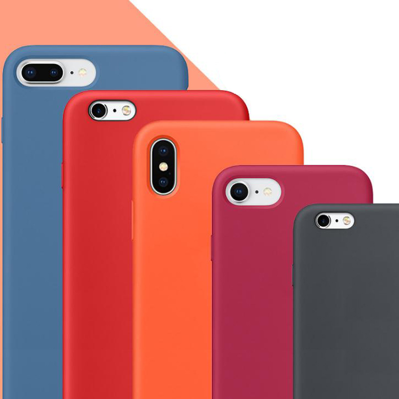 vysoce kvalitní silikonové pouzdro na telefon pro iphone xs, xr, max