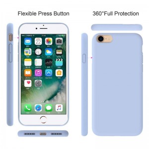 Pro pouzdro iphone plus mobilní telefon Měkké tekuté silikonové TPU zadní kryt pouzdra na mobilní telefon
