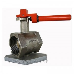 Závitový ventil s uzavírací klapkou