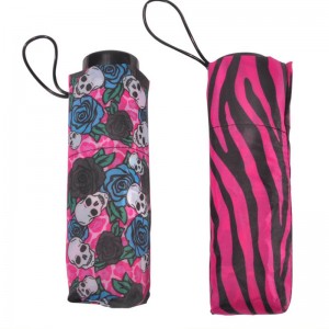 5 skládací mini fotografie malý vlastní styl tisku deštník