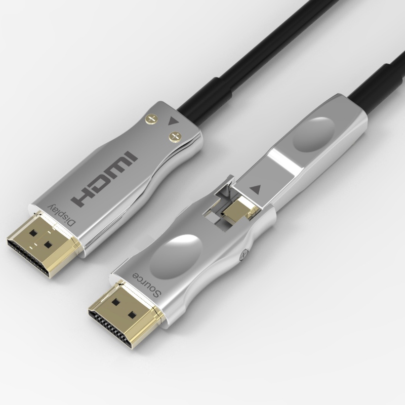 Odnímatelný kabel kabelu 3D 4k 60HZ Hdmi Fiber Optic Cable 10-100m