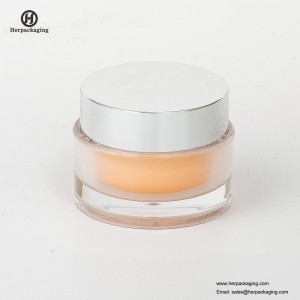 HXL213A luxusní kulatá prázdná akrylová kosmetická nádoba