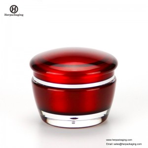 HXL224 Round Empty Cosmetic Jar Double Wall Container Péče o pleť Jar