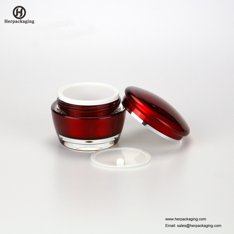HXL224 Round Empty Cosmetic Jar Double Wall Container Péče o pleť Jar