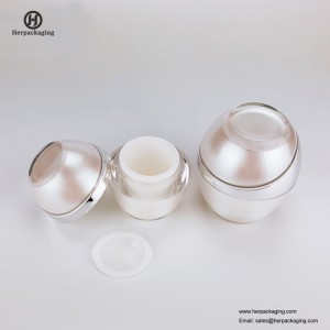 HXL232A Round Empty Cosmetic Jar Double Wall Container Péče o pleť Jar
