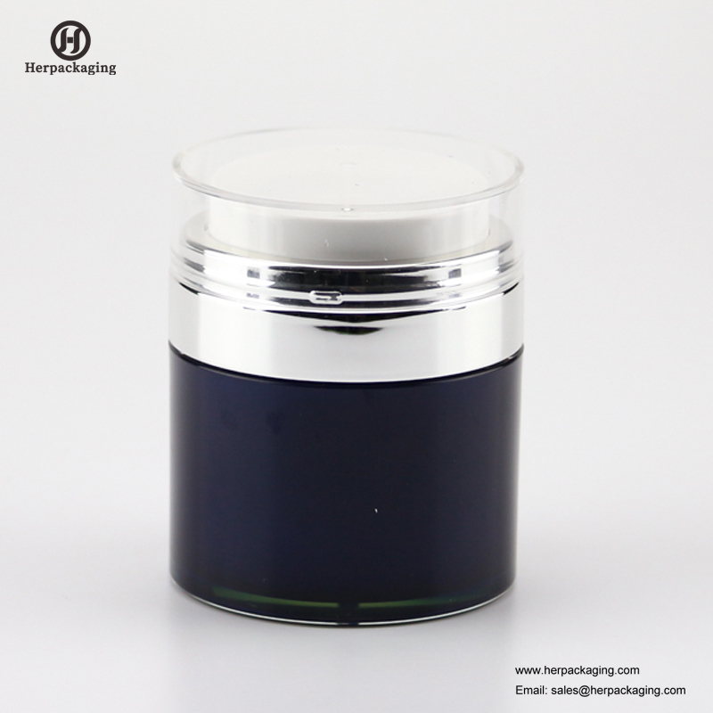 HXL417 luxusní kulatý prázdný akrylový kosmetický džbán
