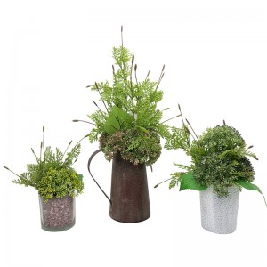 Umělé realistické levandule sazenice Zelený strom rostlin domácí výzdoba zahrada