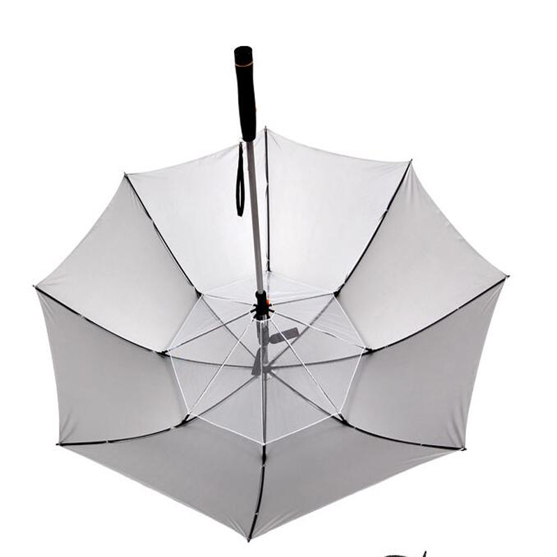 27 palcový UPF 50+ UV ochranný deštník s ventilátorem