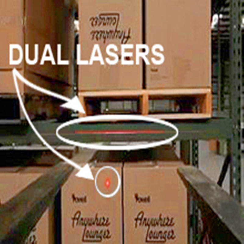 Bezpečnostní laserové zařízení Maxtree pro vysokozdvižný vozík