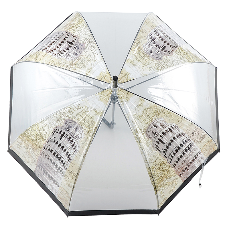 Čirý materiál s automatickým otevřeným POE deštníkem pro děti