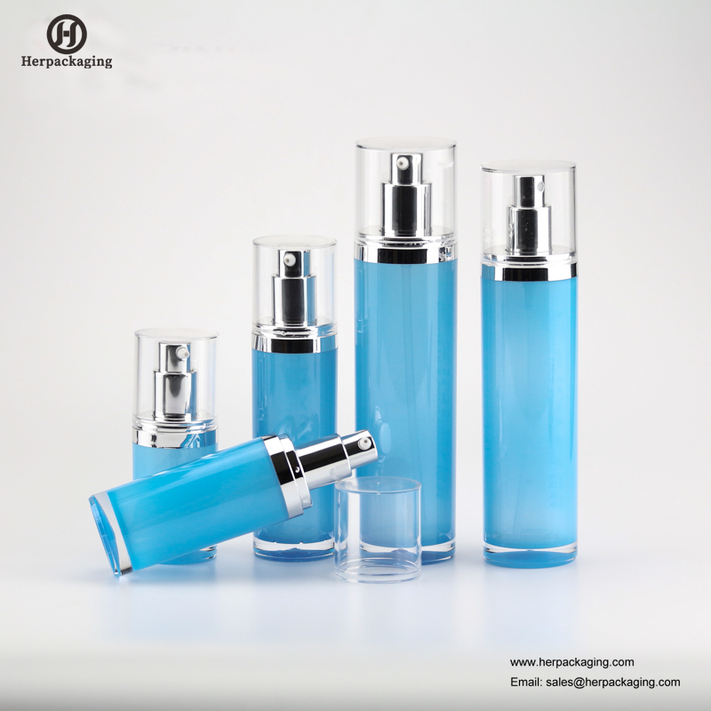 HXL312 Prázdný akrylový bezvzduchový krém a kosmetická láhev pro péči o pleť