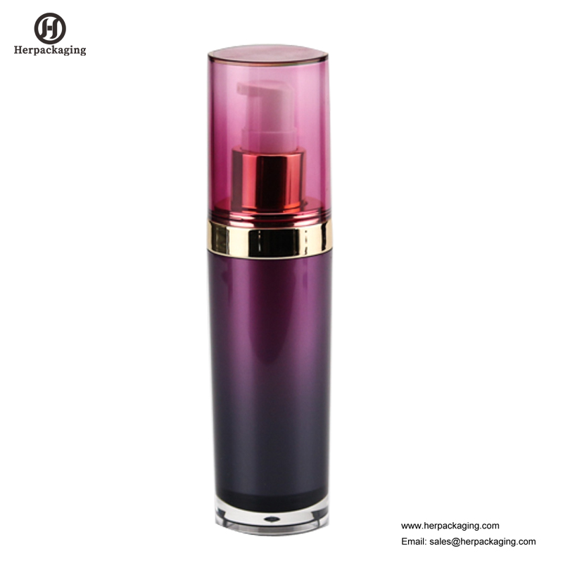 HXL313 Prázdný akrylový bezvzduchový krém a pleťová láhev s kosmetickým obalem pro péči o pleť