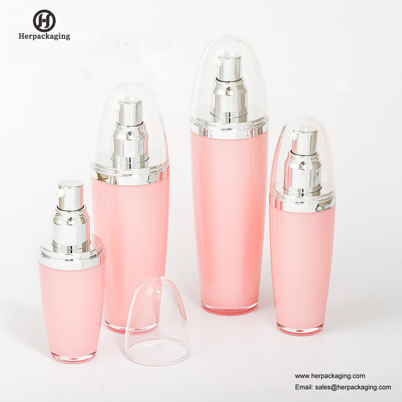 HXL315 Prázdný akrylový bezvzduchový krém a kosmetická láhev pro péči o pleť
