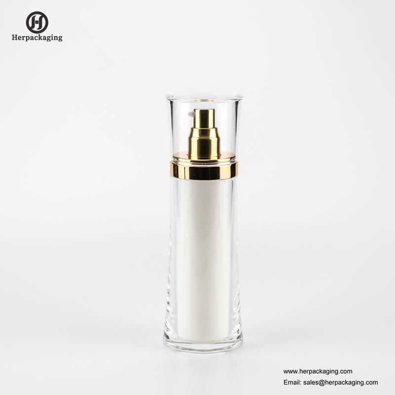 HXL316 Prázdný akrylový bezvzduchový krém a kosmetická láhev pro péči o pleť