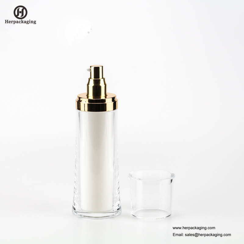 HXL316 Prázdný akrylový bezvzduchový krém a kosmetická láhev pro péči o pleť