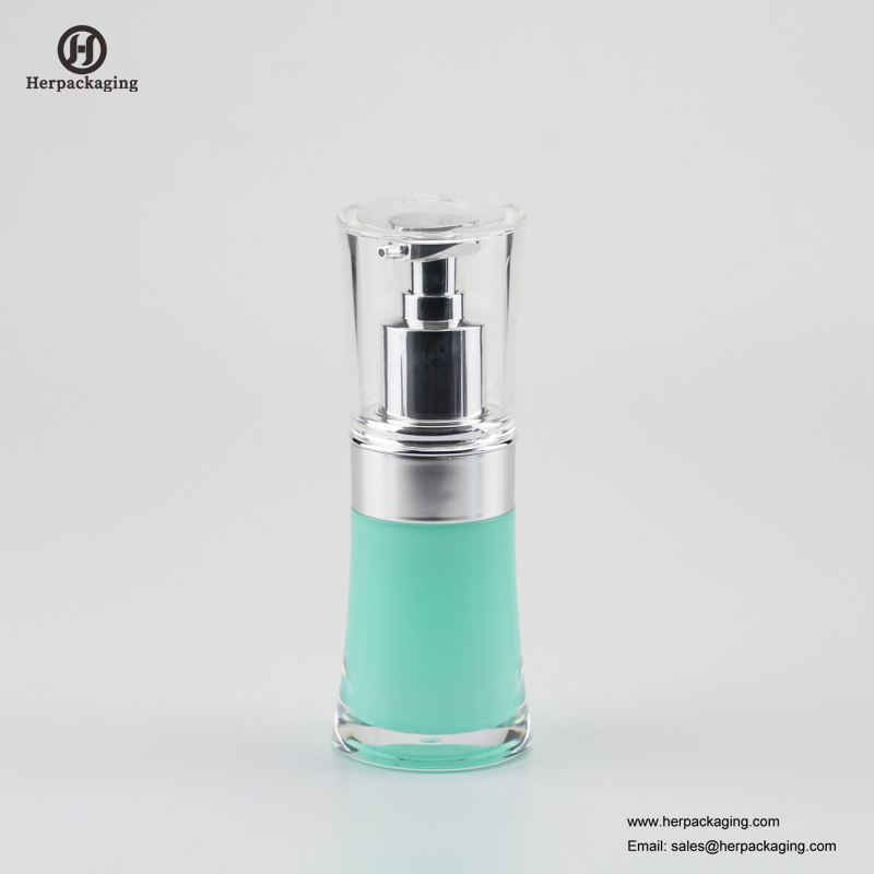 HXL317 Prázdný akrylový bezvzduchový krém a kosmetická láhev pro péči o pleť