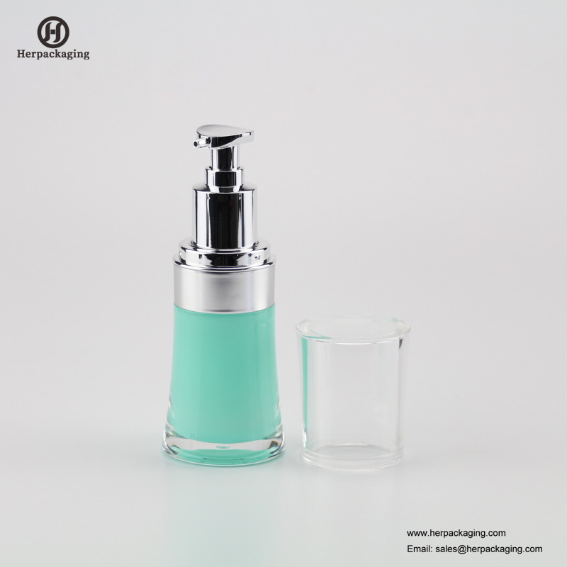 HXL317 Prázdný akrylový bezvzduchový krém a kosmetická láhev pro péči o pleť