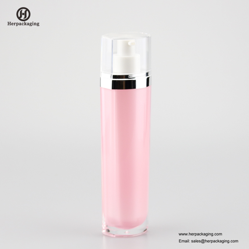 HXL322 Prázdný akrylový bezvzduchový krém a kosmetická láhev pro péči o pleť